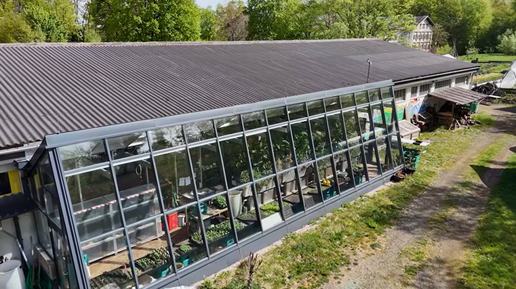 Cambium Eco-Village in Austria, where GEORGIA explores water reuse, water retention and nature-based systems for resilient agriculture.
